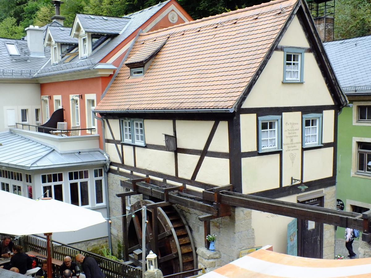 Bio-Hotel Zur Muehle Bad Schandau Exterior photo